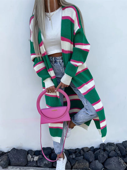 Open Front Longline Cardigan