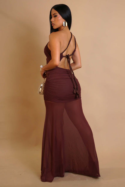 Single Shoulder Dress
