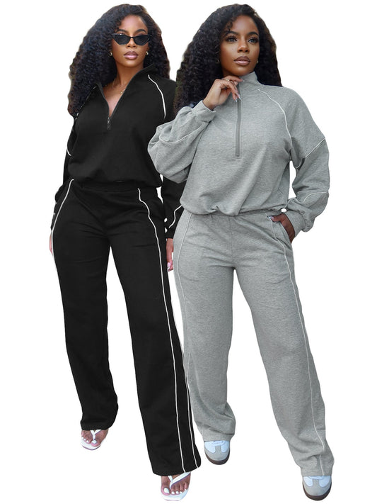 Hoodie Sports Pants Set