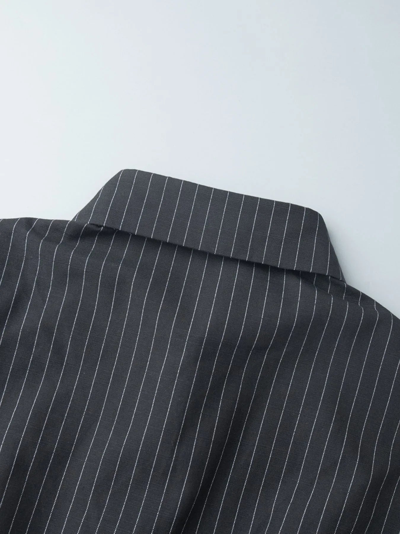 Striped Long Sleeve Shirt Dress