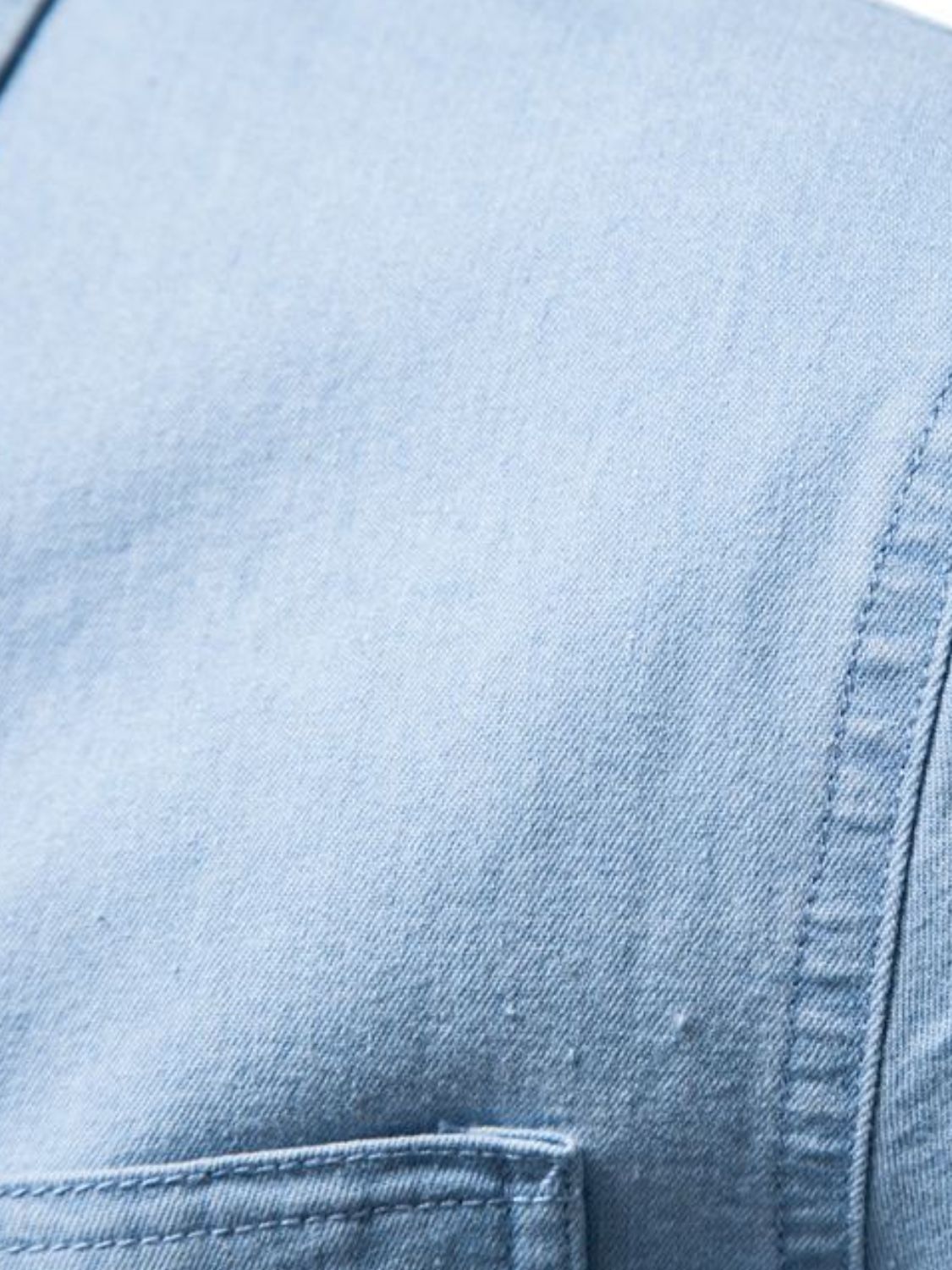 Men's Long Sleeve Denim Shirt