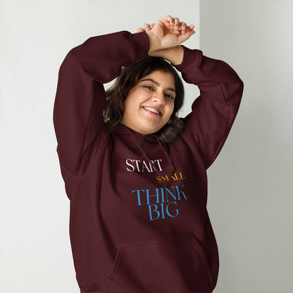 THINK BIG Unisex Hoodie - MONLANE