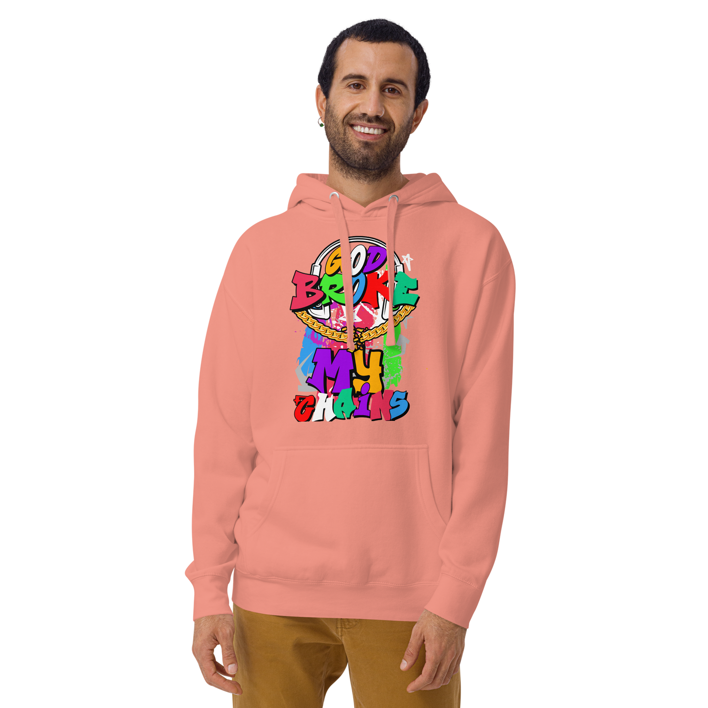 God Broke my Chains Unisex Hoodie - MONLANE