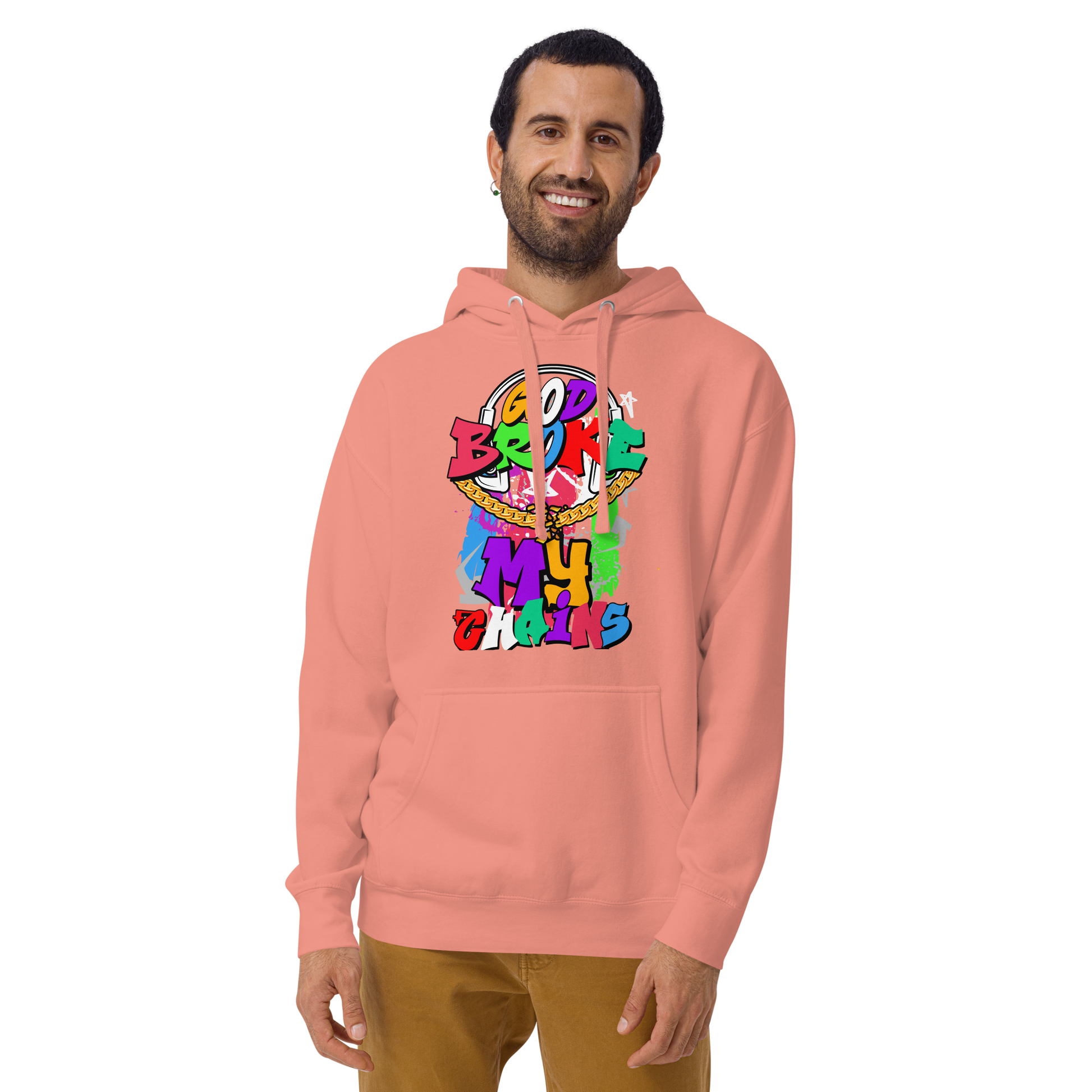 God Broke my Chains Unisex Hoodie - MONLANE