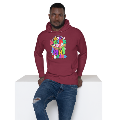 God Broke my Chains Unisex Hoodie - MONLANE