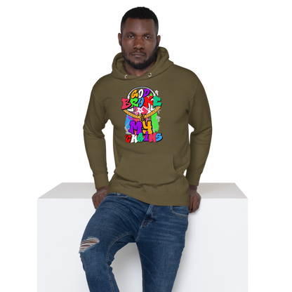 God Broke my Chains Unisex Hoodie - MONLANE